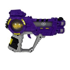 Marvel Universe Live Show Souvenir Light Up‎ & Sound Purple Yellow gun